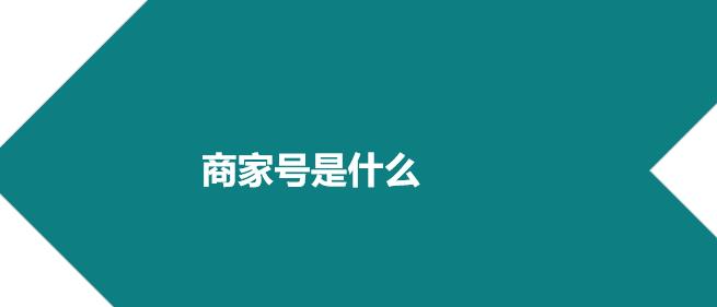 快手商家号是什么意思?